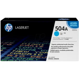 Лазерный картридж HP 504A Голубой CE251A