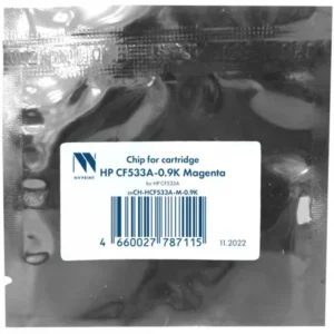Опция для печатной техники NV Print Чип для картриджа CF533A Magenta (0.9K) NV-CH-HCF533A-M Чип