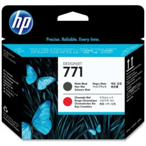 Струйный картридж HP №771 Печатающая головка, Черная матовая/Хроматическая красная CE017A