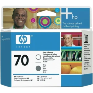 Струйный картридж HP №70 Печатающая головка Серая и Усилитель глянца C9410A