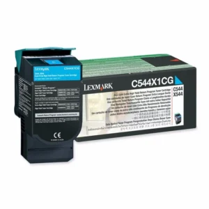 Лазерный картридж Lexmark голубой сверхповышенной ёмкости для C544/X544 C544X1CG