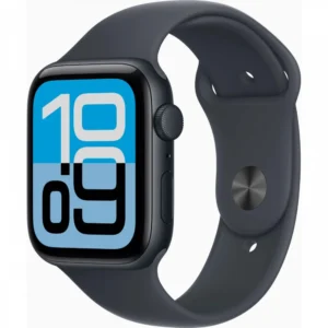 Apple Watch SE 3 44mm Midnight Aluminum Case with Midnight Sport Band M/L MEHQ4J/A Смарт-часы