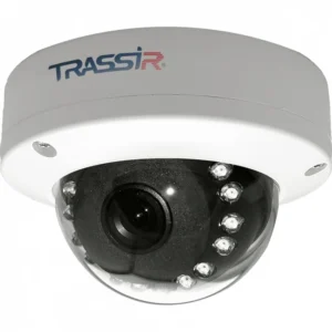 IP видеокамера Trassir TR-D2D5 Купольная, Уличная, Проводная, 3.6 мм, 1/2.9", 2 Мп ~ 1920×1080 Full HD