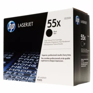 Лазерный картридж HP 55X увеличенной емкости, Черный CE255X