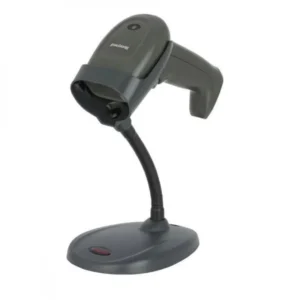 Сканер штрихкода Honeywell HH490-R1-1USB-1-R Ручной проводной, 2D, USB, Com (RS232), Черный, С подставкой