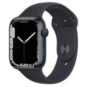 Apple Watch Series 7 GPS 41mm Midnight Aluminium Case with Midnight Sport Band MKMX3GK Смарт-часы