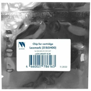 Опция для печатной техники NV Print Чип для (51B5H00) MS/MX 417/517/617 (8.5K) NV-CH-LMS417 Чип