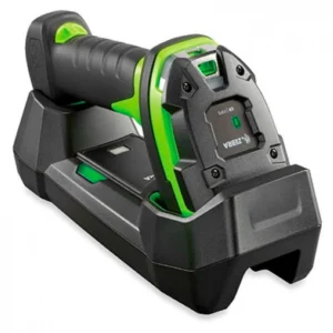 Сканер штрихкода Zebra DS3678-SR3U42A0SFC Ручной беспроводной, 2D, USB, Bluetooth, Черно-зеленый, С подставкой