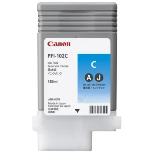 Струйный картридж Canon PFI-102C Голубой 130 мл 0896B001