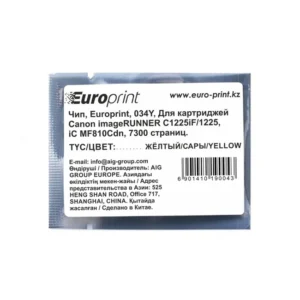 Опция для печатной техники Europrint 034Y Чип