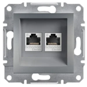 Розетка Schneider Electric Asfora RJ45 EPH4800162