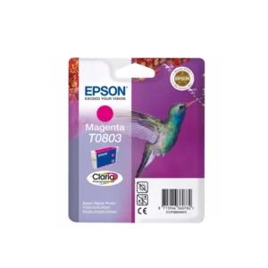 Струйный картридж Epson T0803 Пурпурный C13T08034011