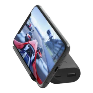 Внешний аккумулятор (Power Bank) Belkin Stand Play Series black mass BPZ001BTBK 5000 мАч, Черный