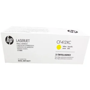 Картридж для плоттеров HP 410X CF412XC желтый для HP LJ Pro M452/M477