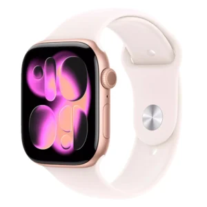 Apple Watch Series 11 GPS 46mm Rose Gold Aluminium Case with Light Blush Sport Band MEV64RK/A Смарт-часы