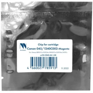 Опция для печатной техники NV Print Чип (045/1240C002) i-Sensys LBP611Cn/613Cdw/MF631Cn/633Cdw/635Cx Magenta (1.3K) NV-CH-C045-M Чип