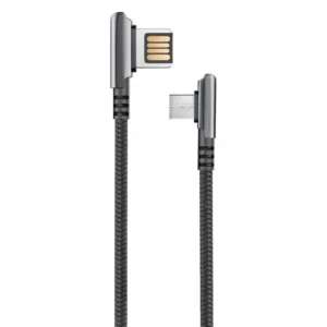 Аксессуары для смартфона OLMIO Handy угловой microUSB черный 039481