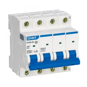 CHINT NXB-63 4P 63A C 6kA 814254