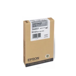 Струйный картридж Epson T6037 Светло-серый C13T603700