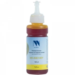 Струйный картридж NV Print INK100 Yellow 100 мл NV-INK100Y