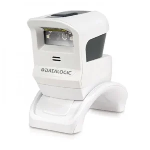 Сканер штрихкода Datalogic GPS4490-WH Стационарный, 2D, USB, Com (RS232), Белый, С подставкой