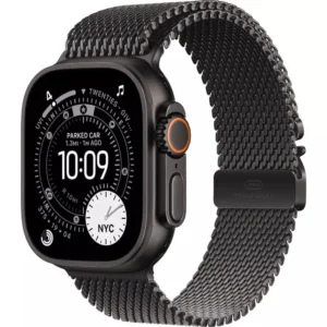 Apple Watch Ultra 3 GPS + Cellular 49mm Black Titanium Case with Black Titanium Milanese Loop - Small MF1N4QR/A Смарт-часы