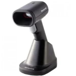 Сканер штрихкода Honeywell HH492-R1-1USB-5 Ручной беспроводной, 2D, USB, Черный, С подставкой