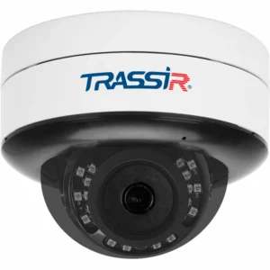 IP видеокамера Trassir TR-D3121IR2 V6 Купольная, Уличная, Проводная, 3.6 мм, 1/2.7", 2 Мп ~ 1920×1080 Full HD